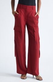 Ulla Johnson Pax Cargo Wide Legs Pants at Nordstrom