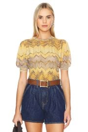 Ulla Johnson Priscilla Top In Mystic at Revolve