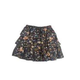 Ulla Johnson Skirts Ulla Johnson Alyssa Multicolored Floral Butterfly Tiered Skirt New Size 6 Poshmark at Poshmark