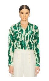 Ulla Johnson Soren Shirt In Acacia at Revolve