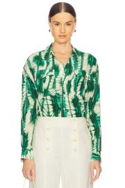 Ulla Johnson Soren Shirt In Acacia at Revolve