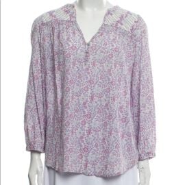 Ulla Johnson Tops Ulla Johnson Floral Print Blouse Poshmark at Poshmark