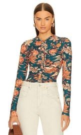 Ulla Johnson Wren Top In Delphinium at Revolve