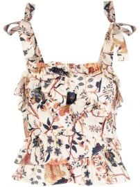 Ulla Johnson floral-print Sleeveless Top - Farfetch at Farfetch