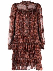 Ulla Johnson geometric-print Mini Dress - at Farfetch