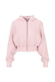 UltraFleece Cotton Zip Hoodie Pink Garage at Garage