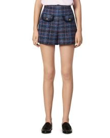 Uma Tweed Shorts by Sandro at Bloomingdales