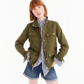 Uncoated downtown field jacket at J. Crew