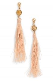 Uncommon James by Kristin Cavallari Strawberry Fields Jasper Tassel Earrings at Nordstrom