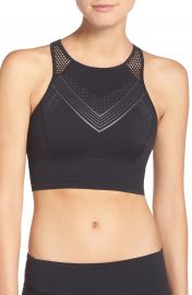 Under Armour  Luminous  Racerback Crop Top at Nordstrom