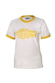 Unisex Laurel Canyon Tennis Club Ringer Tee in Vintage White Mellow at Laurel Canyon Tennis Club