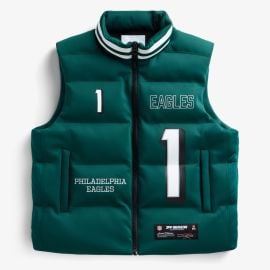 Unisex Philadelphia Eagles Jalen Hurts Midnight Green Off Season x NFL Player Puffer Vest at NFL