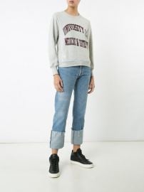 University of Medicine & Dentistry sweatshirt by Re/Done at Farfetch