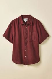Uo Breezy Baggy Short Sleeve Shirt at Urban Outfitters