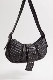 Uo Buckle Faux Leather Shoulder Bag at Urban Outfitters