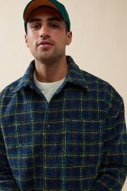 Uo Con Boucle Overshirt at Urban Outfitters