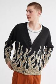 Uo Flames Cardigan at Urban Outfitters