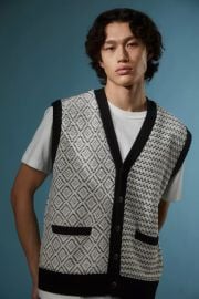 Uo Franklin Cardigan Sweater Vest at Urban Outfitters