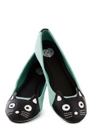 Up Your Alley Cat Flat at ModCloth