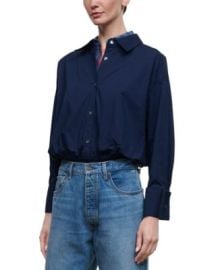 Uptown Cotton Stretch Bodysuit at Bloomingdales