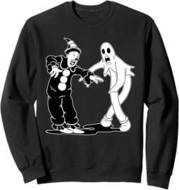 Urban Empyre Koko the Clown and Ghost Dancing Sweatshirt at Amazon