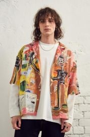 Urban Outfitters Basquiat Button Through Shirt at Urban Outfitters