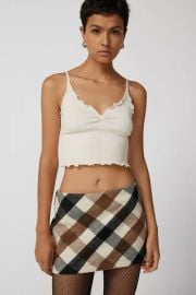 Urban Outfitters Plaid Mini Skirt at Urban Outfitters