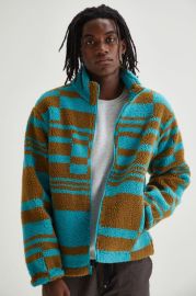 Urban Outfitters Sherpa Plush Zip Jacket at Urban Outfitters