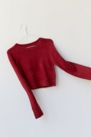 Urban Outfitters Spenser Crew Neck Fuzzy Sweater at Urban Outfitters