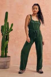 Urban Outfitters Tina Textured Jumpsuit at Urban Outfitters