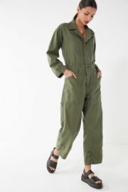 Urban Renewal Green Vintage Surplus Coverall Jumpsuit at Urban Outfitters