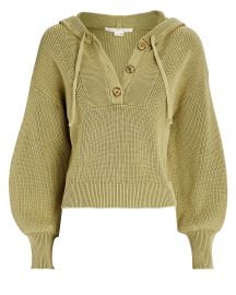 Ursina Hooded Rib Knit Sweater at Intermix