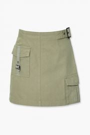 Utility Cargo Mini Skirt at Forever 21