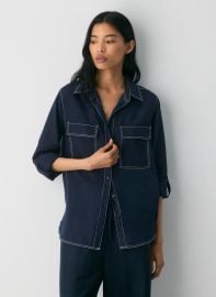 Utility Linen Shirt at Aritzia