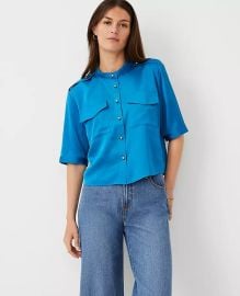 Utility Pocket Shirt at Ann Taylor