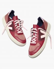 V-10 Sneakers in Leather and Pixel at Madewell