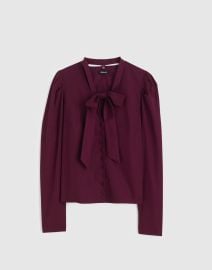 V-Neck Button-Front Top at Madewell