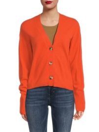 V-Neck Cashmere Cardigan at Saks Off 5th