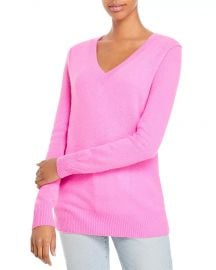 V-Neck Cashmere Sweater at Bloomingdales