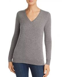 V-Neck Cashmere Sweater by C by Bloomingdales at Bloomingdales