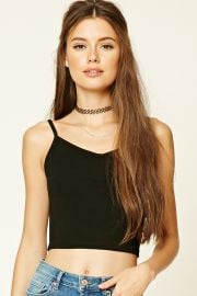 V-Neck Cropped Cami   Forever 21 - 2000193656 at Forever 21