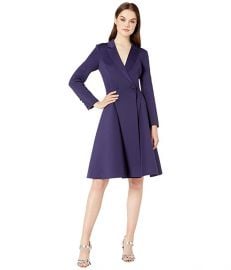 V-Neck Long Sleeve Coat Dress at Zappos