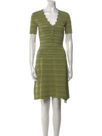 V-Neck Mini Dress at The Real Real