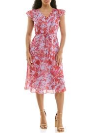 V-Neck Sleeveless Fit & Flare Dress at Nordstrom Rack