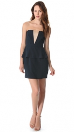 V Peplum dress by Zimmerman at Shopbop