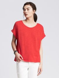 V back Tee at Banana Republic