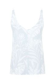 V-neck palm print cami at Topshop