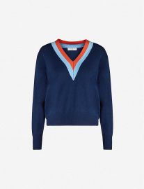 V-neck wool and cashmere-blend jumper at Selfridges