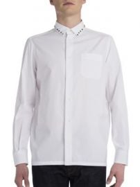 VALENTINO - Rockstud Cotton Shirt at Saks Fifth Avenue