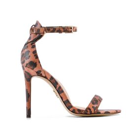 VENUS Leopard Appeel - Sustainable Vegan Strappy Sandals - at VEERAH